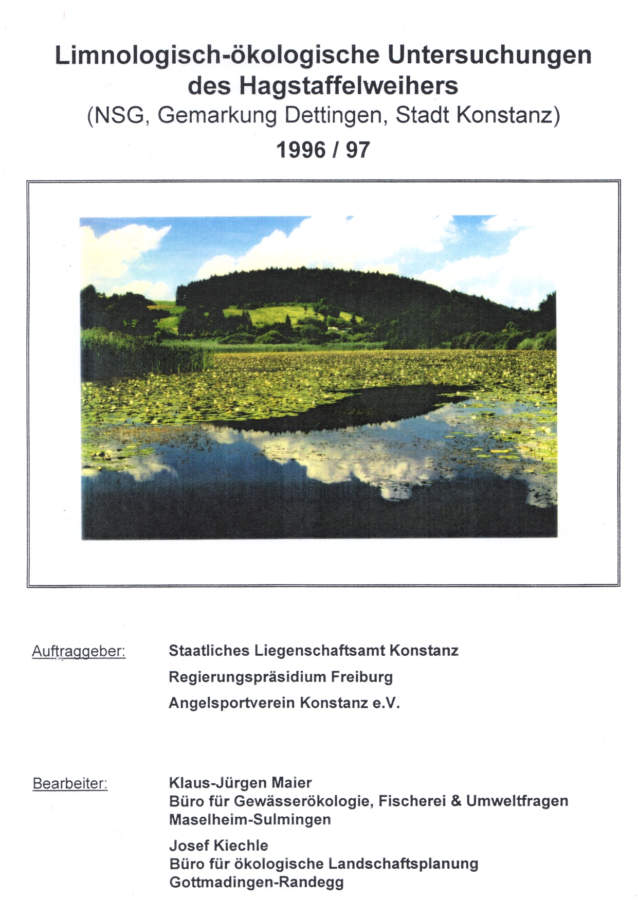 1996 1997 Hagstaffelweiher
